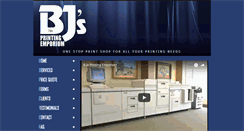 Desktop Screenshot of bjsprinting.com